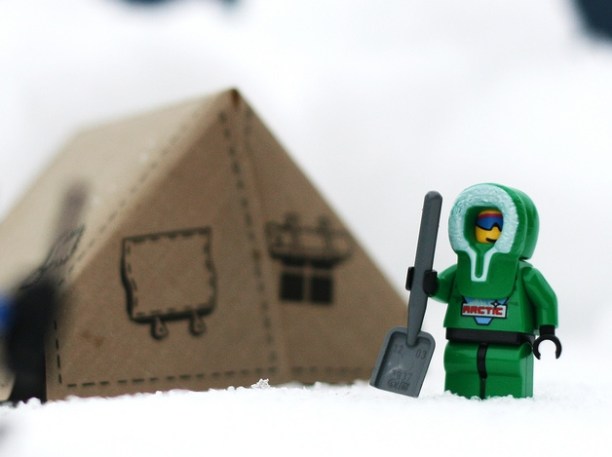 Lego snow-cropped