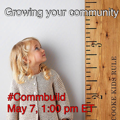 #commbuild tweet chat